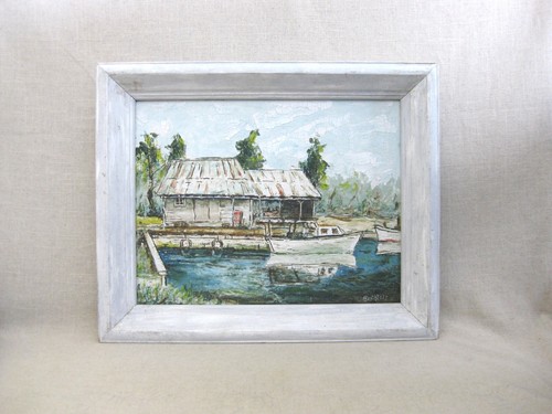 Vintage seaside landscape - seaside,