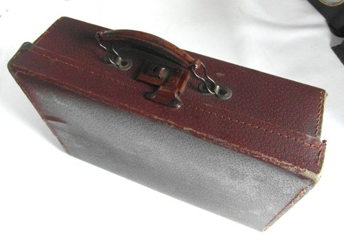 Small faux leather antique - leather,