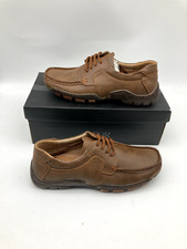 Mens goor brown lace casual - lace,