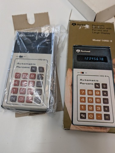 Rockwell calculator 14rd - calculator, 14rd-ii