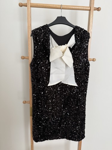 Nwt sequined tie back - sequined,