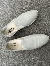 Oki Kutsu Leather Trainers UK Size 7