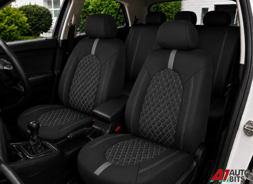 Car seat covers full - covers, grey
