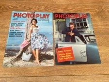 2 x  Photoplay Film Magazines 1959 Vintage Bundle Job Lot