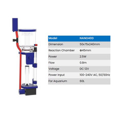 Aqua Excel AE-NANO40/50/70D DC 12V Mini Nano Coral Reef Saltwater Aquarium Fish 