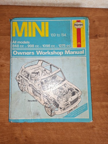 Mini haynes manual 1969 - haynes, 1969-1984