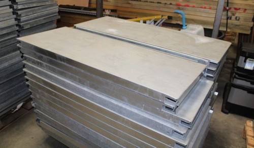 450 1200mm galvanised metal - galvanised,