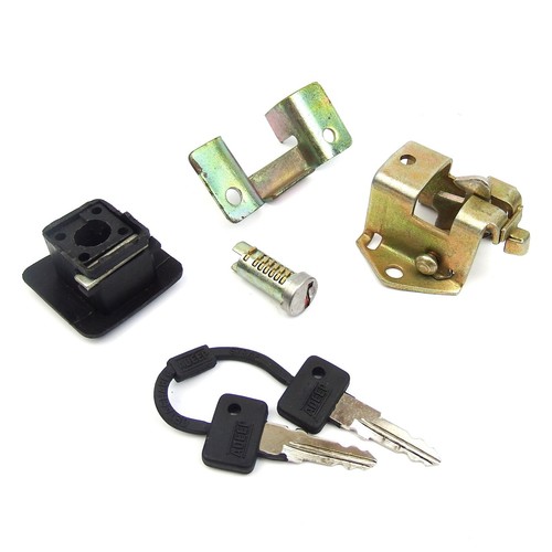 Vespa seat lock assembly - seat,