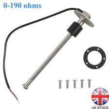 Fuel Level Gauge Sensor 0-190 Ohm for Marine, Boat, Yacht, Car, and Oil Tank UK
