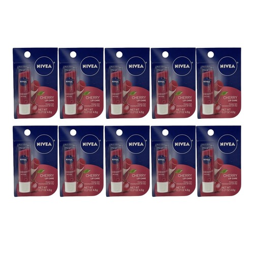 Pack nivea cherry lip care - nivea,