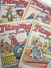 4 x TAMMY & JUNE COMICS from