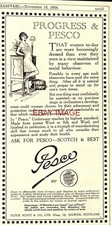 Advert for PESCO Ladies Underwear Vintage Original 1924 Clothing Print Ad 726/05