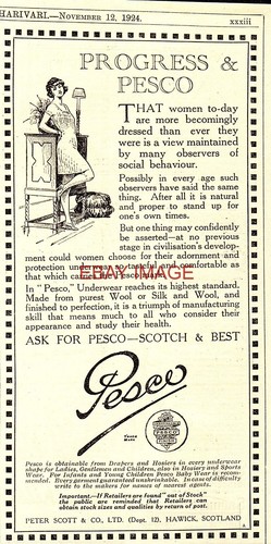 Advert for pesco ladies - advert,