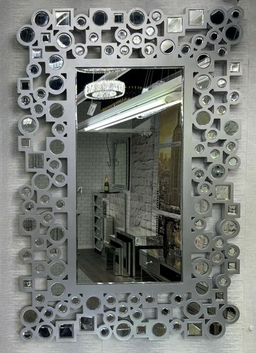 Rectangular bubble wall mirror - rectangular,