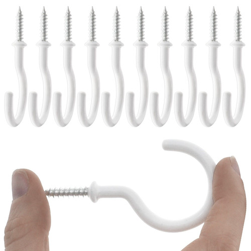 Screw hooks large - large, 2"