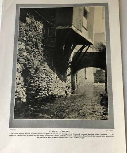 Cornwall 1924 bit polperro - cornwall,