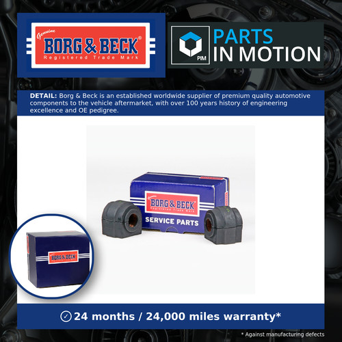 Anti roll bar - bar, bush