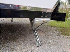 Caravan corner steady jack - corner, leg
