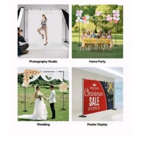 Vevor backdrop stand x - stand,, 10