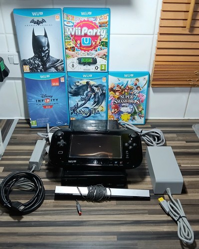 Nintendo wii black 32gb - nintendo,