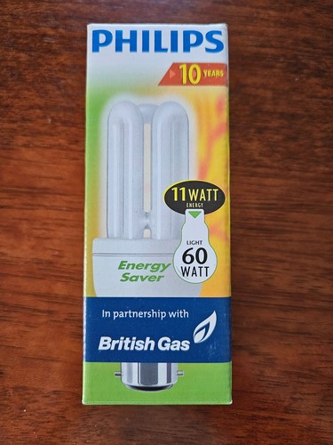 11w philips low - (=60w),