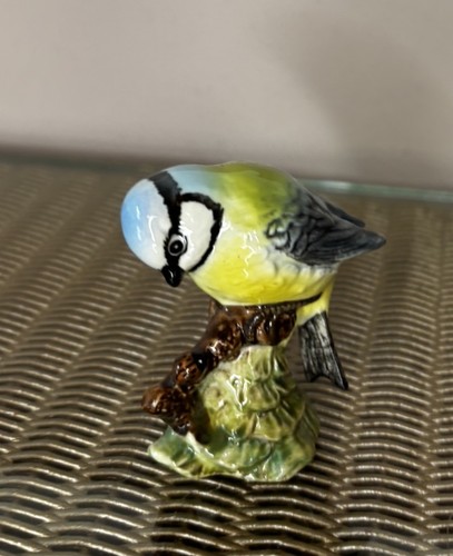 Vintage beswick blue tit - blue, bird