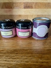 Farrow & Ball and Little Greene Sample Pots Pink Colours Used but Plenty to Test
