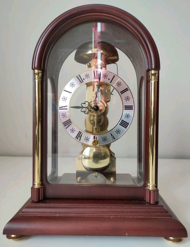 Franz hermle mahogany skeletal - mahogany,