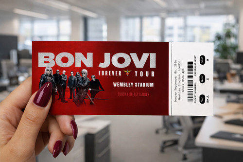 Bon jovi mock souvenir - jovi,