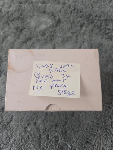 Quad pre amp - amp, stage