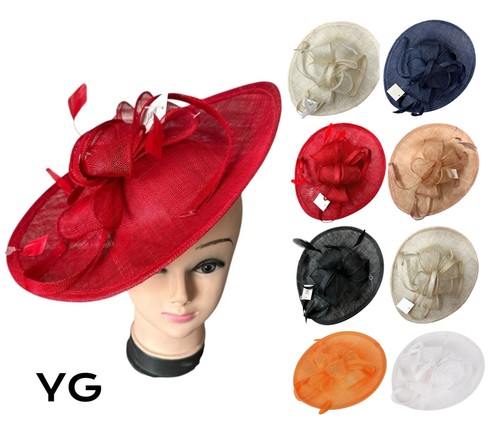 Large wedding headband clip - wedding,