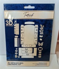Tattered Lace Dies - 3D Decoupage - 3D Miniatures - Dressing Up