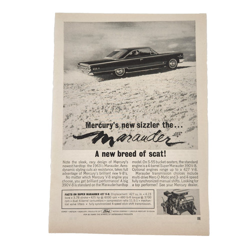 Mercury marauder car - mercury,