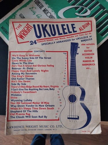 Very rare the wright ukulele - very,