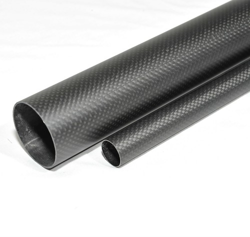Carbon fiber tube 55mm - carbon, x