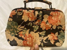 Vintage Floral doctor bag by