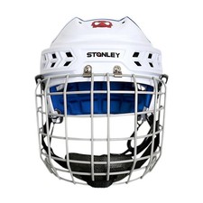 Hockey Helmet Adjustable White