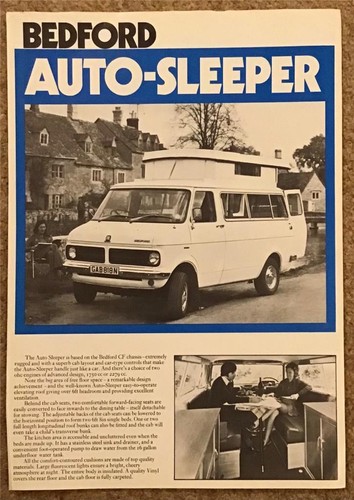 Bedford auto sleeper - bedford, cf