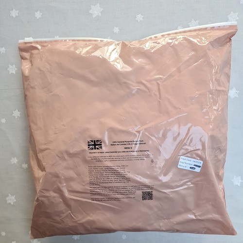 British army ration pack - british,