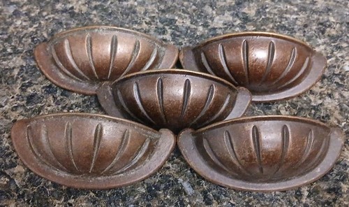 Lot brass drawer - 5,