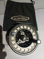 Vision Koma Fly Reel 7/8 + Good 7wt Clear  Int + Pouch V G Condition G W Order