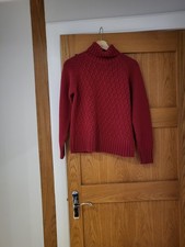 Cable Knit Jumper womans L 36"