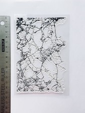 Clear rubber stamp Crackle