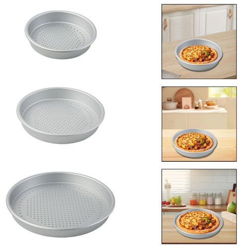 Perforated pizza pan oven - perforated,