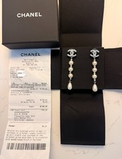authentic Chanel Pearl silver