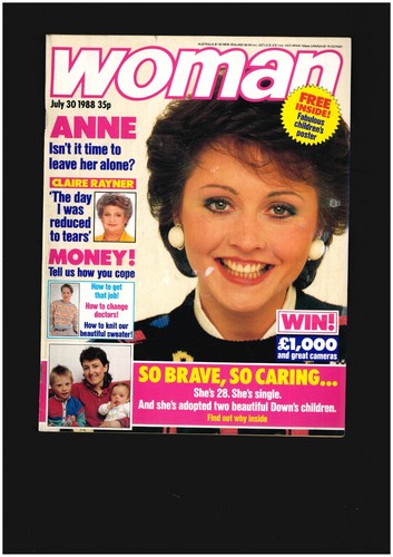 Woman magazine 1986 - woman,