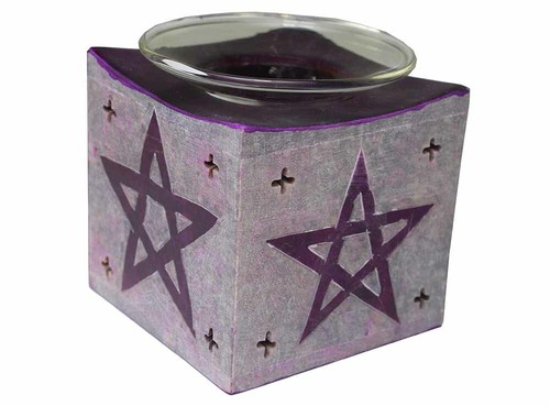 Oil burner wax melts pentagram - wax,