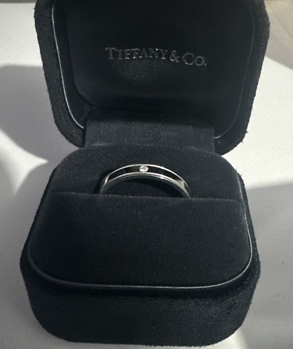 Tiffany platinum wedding band