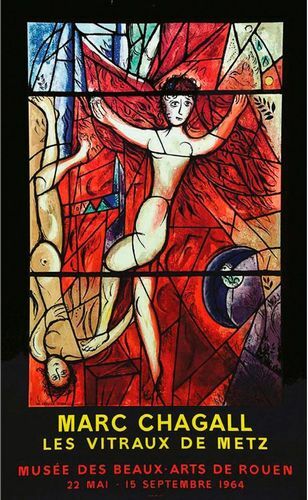 Vintage marc chagall rouen - vintage,