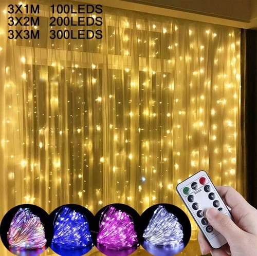Usb led window curtain - window,